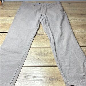 Banana Republic Men's Light Brown Chinos Straight Leg Size 34x33
